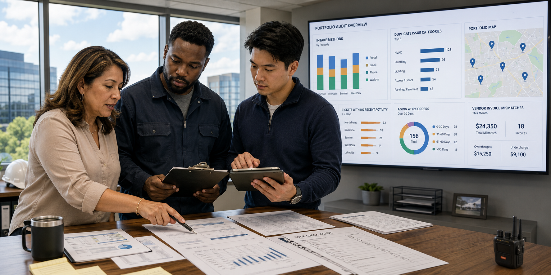 How to Audit Missing Work Orders Across Properties