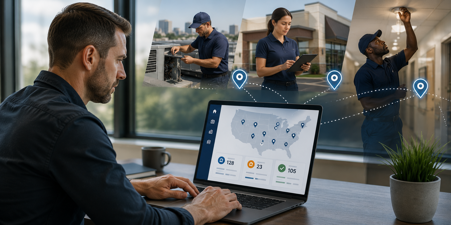How to Manage Maintenance Across Multiple Locations Without Losing Visibility