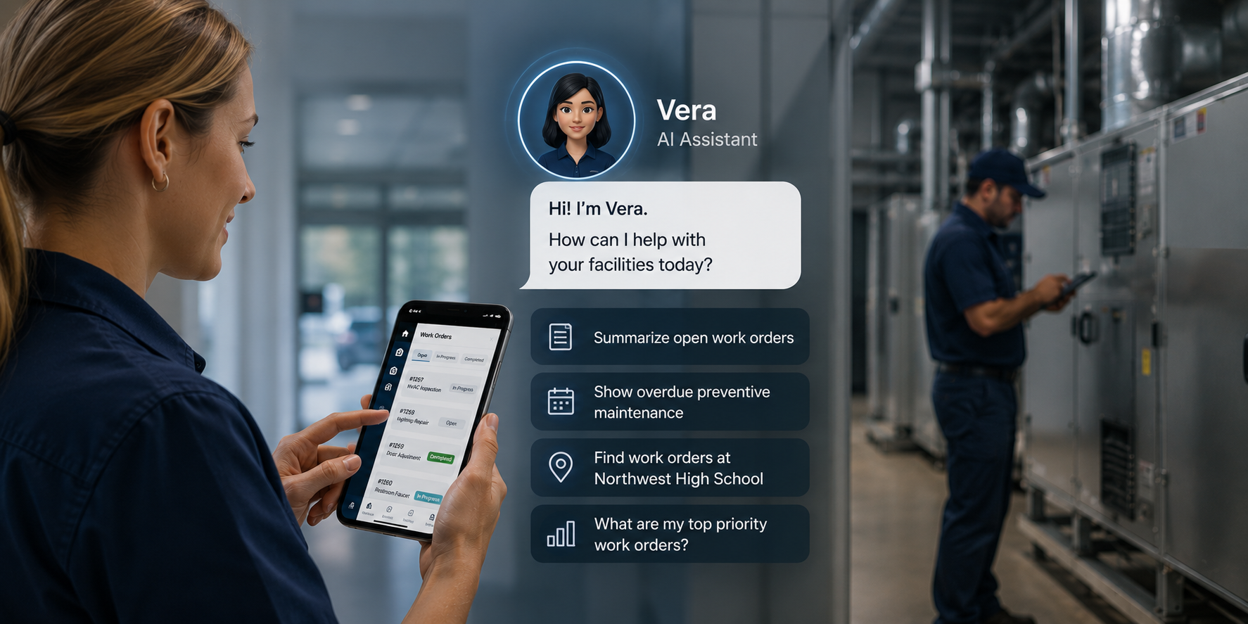 Meet Vera: The AI Assistant Built Into LeanSite AI's Facility Management Software